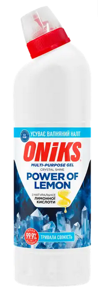 ONIKS Засіб рідкий універсальний з ароматом CRYSTAL SHINE 500г